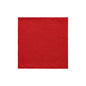 La serviette en papier bordeaux, carrée, de la collection DAILY de PAPSTAR GmbH (24x24 cm, pliage 1/4, paquet de 20) est placée au centre sur du blanc et confère à chaque table dressée une élégance simple.