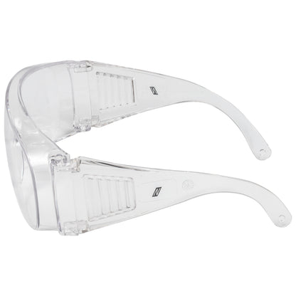 NITRAS VISION PROTECT BASIC, lunettes à branches, transparentes, plastique EN 166 | Paquet (12 pièces)