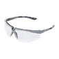 NITRAS VISION PROTECT PREMIUM, lunettes de branche, transparent / gris, plastique ISO 16321-1 | Paquet (12 pièces)