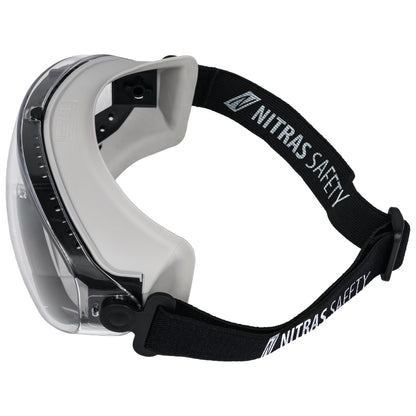 NITRAS VISION PROTECT, lunettes de vision complète, EN 166 PVC | Paquet (12 pièces)