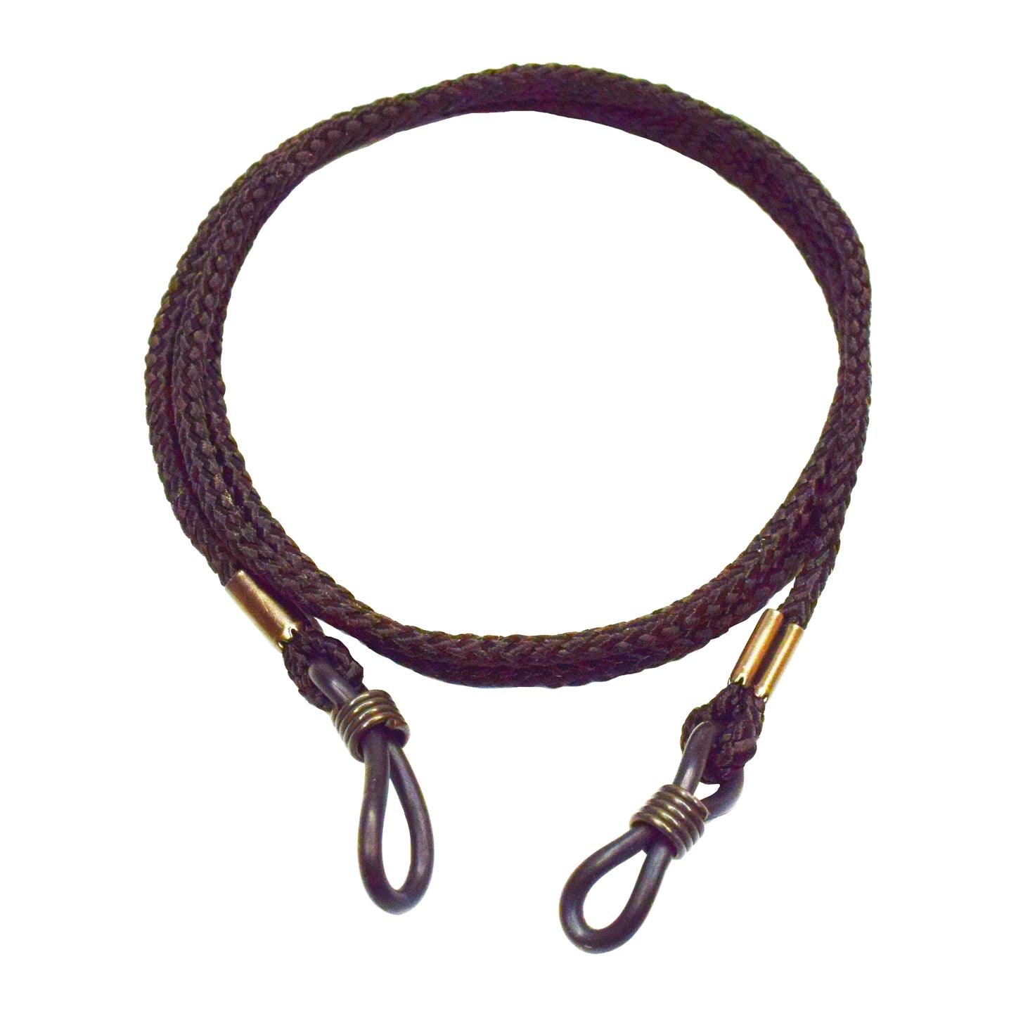 Cordon à lunettes NITRAS, textile, noir | Paquet (12 pièces)