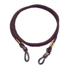 Cordon à lunettes NITRAS, textile, noir | Paquet (12 pièces)