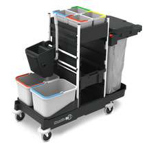 Chariot de nettoyage Numatic ProCar 7G Noir (SM1) | Paquet (1 pièce)