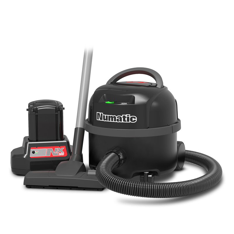 Aspirateur à batterie Numatic NBV190NX/1, reflo, jeu d'accessoires AS56(2.2P) | Paquet (1 pièce)