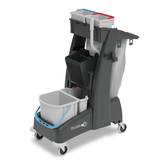 Godet mobile double Numatic MultiMatic MM-4 | Paquet (1 pièce)