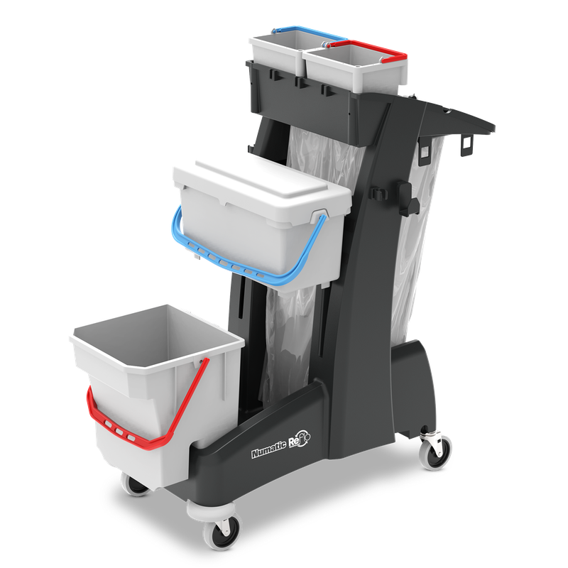 Godet mobile double Numatic MultiMatic MM-8 | Paquet (1 pièce)