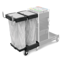 Kit d'extension de poubelle Numatic 240 litres pour SM-4, revêtement en poudre, noir (Reflo) | Paquet (1 pièce)