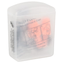 NITRAS MUTE PLUGS, bouchons de protection auditive, orange / noir, EN 352-2 plastique | Paquet (48 pièces)