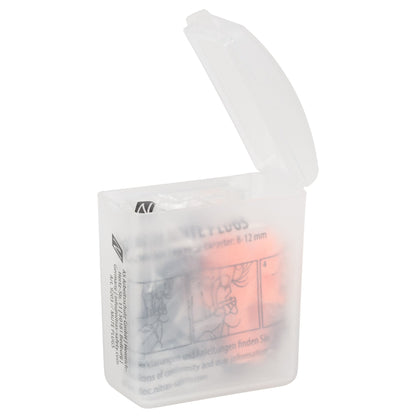 NITRAS MUTE PLUGS, bouchons de protection auditive, orange / noir, EN 352-2 plastique | Paquet (48 pièces)