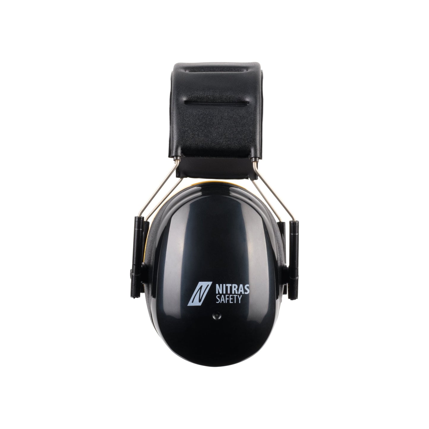NITRAS MUTE DEFENDER PRO, cache-oreilles, noir / jaune, plastique EN 352-1 | Paquet (1 pièce)