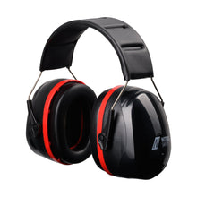 NITRAS MUTE DEFENDER PRO, cache-oreilles, noir / rouge, plastique EN 352-1 | Paquet (1 pièce)