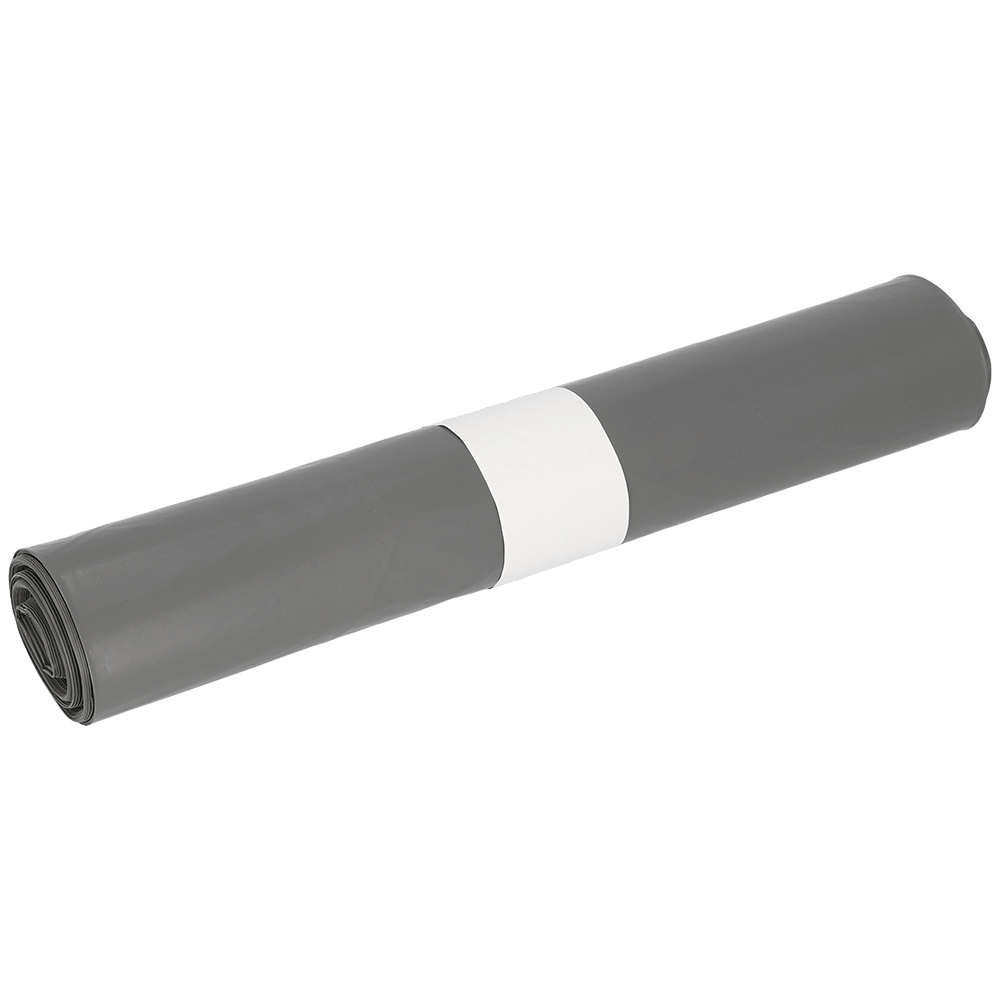 Un rouleau DEISS 94031 (575x600x0,05 mm, gris, 25 pièces) de EMIL DEISS KG, avec une bande de papier blanc, idéal pour les travaux de rénovation et illustré sur un fond blanc simple.