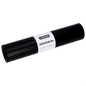 Un rouleau noir de sacs poubelles EMIL DEISS KG (GmbH + Co.) avec l'inscription "DEISS 95059 - 600x700 mm Type 60 noir | Rouleau (25 pièces)" est posé sur un fond clair et simple.
