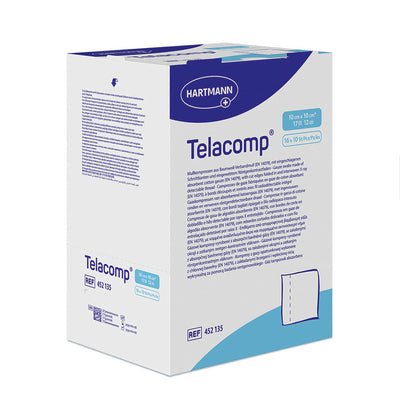La gaze Telacomp® compresse stérile 16 fois 17 fils