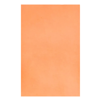 Un simple rectangle entièrement orange, similaire au style minimaliste du papier filtre pour plateau Dental Kreppauflage de AMPri Handelsgesellschaft mbH, sans motifs ou textes reconnaissables.