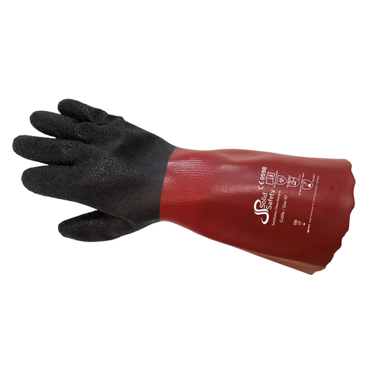 AMPRI Solidsafety Chem Maxgrip Protection chimique Gants M - L