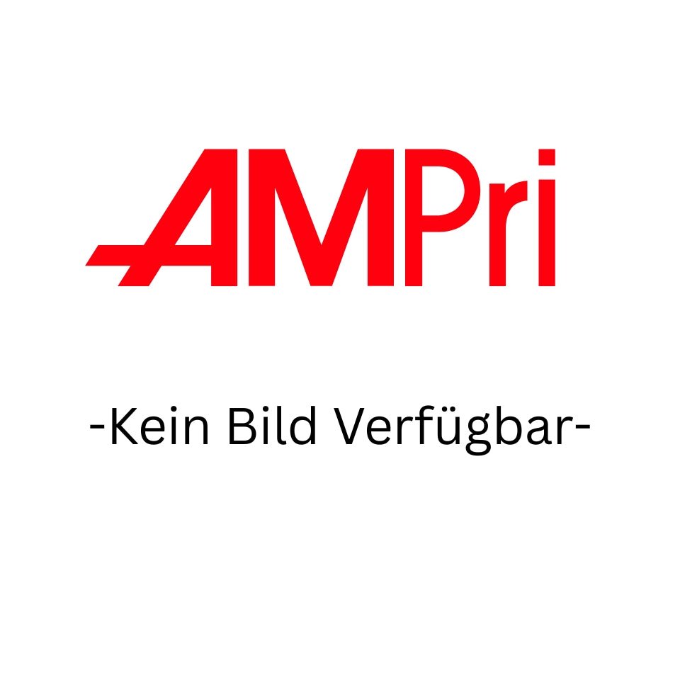 L'image montre le logo rouge d'AMPri et le texte « -Aucune image disponible- » sur fond blanc. Cela signifie qu'aucune image n'est disponible pour les gants d'examen en nitrile MED-COMFORT, non poudrés, blancs, taille S (boîte de 100 pièces) de la société AMPri Handelsgesellschaft mbH.