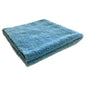 Un chiffon en microfibre Arcora Polish-Line à poils longs - sans bord (paquet de 10 pièces) de Arcora International GmbH est visible sur un fond blanc - idéal pour un nettoyage doux et sans traces grâce à son design sans bord.