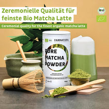 Poudre de matcha biologique de cérémonie du Japon
