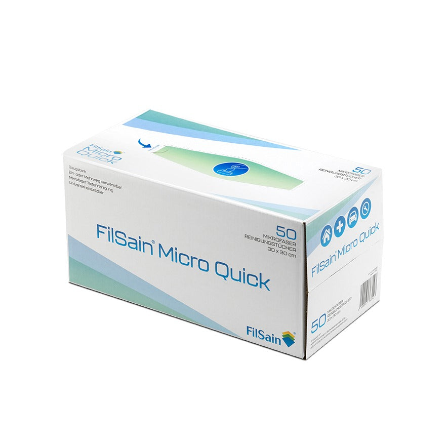 Mopptex FILSAIN® Micro Quicktuch, blau, 30x30 cm