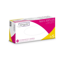 Bingold nitril 30plus gants de nitrile, bleu