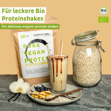 Poudre de protéine vegan bio neutre sans soja