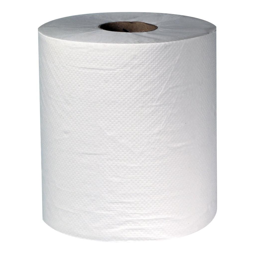 Le rouleau de lingettes Midi 1 épaisseur blanc de Diversey Deutschland GmbH & Co. OHG est un rouleau continu pratique (19,5 cm de largeur), idéal comme essuie-mains ou lingette pour diverses applications de nettoyage (1 rouleau par paquet).