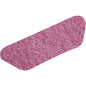 Un seul tampon Diversey Twister S-Pad Rose (45x15 cm, 1 pièce) pour le nettoyage d'entretien des sols en vinyle dans les zones à forte fréquentation est illustré sur fond blanc. Le tampon dispose d'une surface rugueuse et texturée avec une technologie Twister innovante.