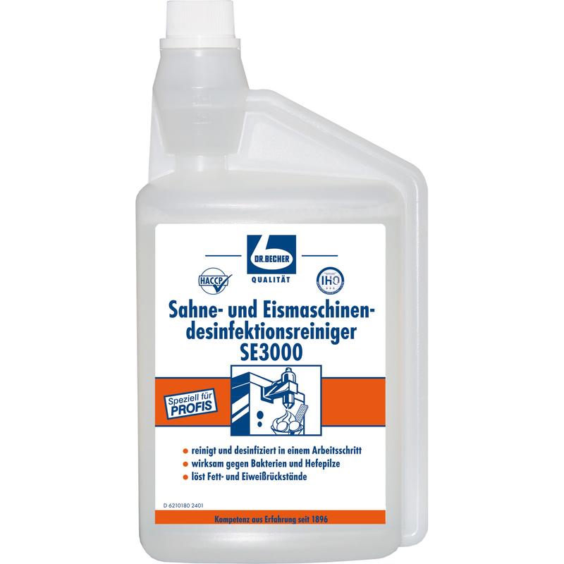 Dr. Becher Cern and Ice Machinery Dinfection Cleaner SE3000- 1 litre | Bouteille (1 L)