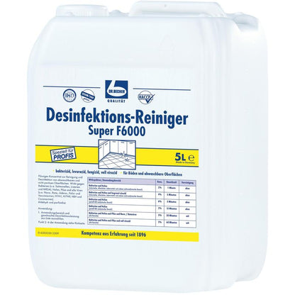 Dr. Becher Nettoyer de désinfection Super F6000
