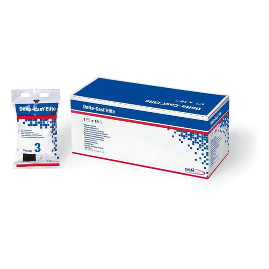 Delta-Cast Elite, bandage de soutien synthétique, blanc