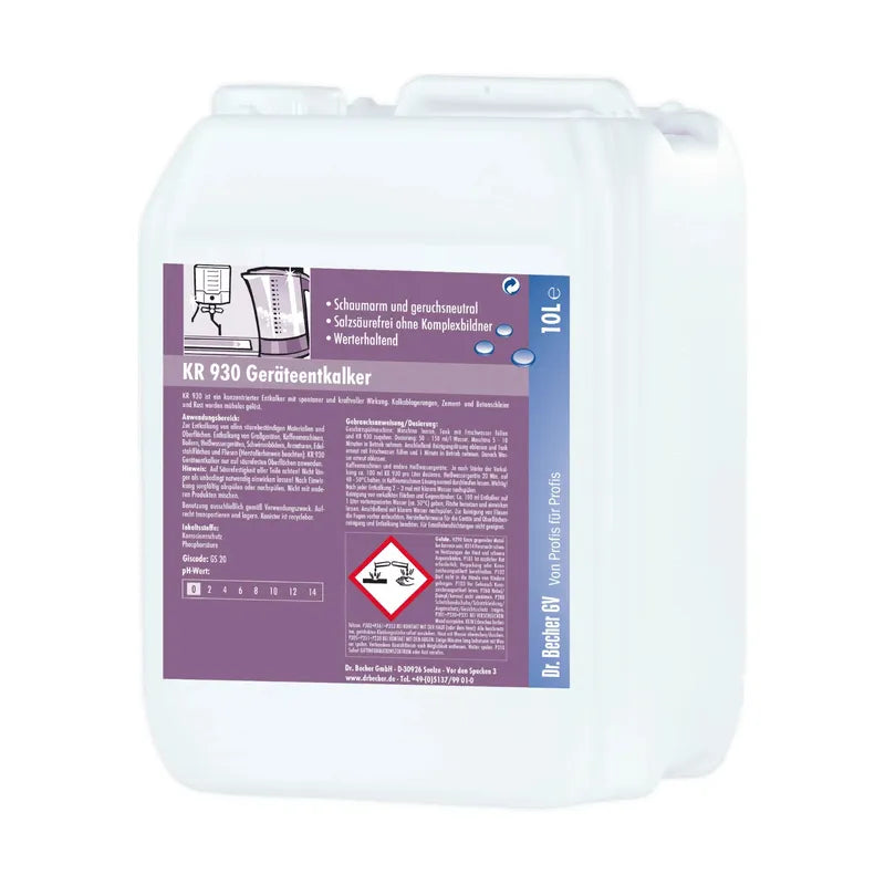 Détartrant pour appareils