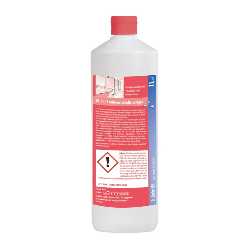 Nettoyant d'entretien sanitaire