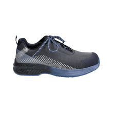 Chaussures de sécurité S1PS, chaussures de sécurité à lacets S1PS, noir-bleu