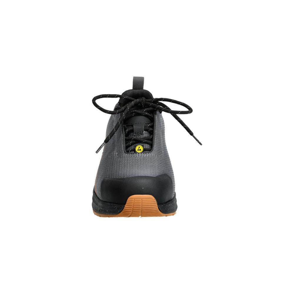 Chaussures de sécurité S1PS, chaussures de sécurité à lacets S1PS, gris anthracite/marron noisette