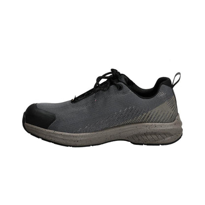 Chaussures de sécurité S1PS, chaussures de sécurité à lacets S1PS, gris anthracite/beige sable foncé