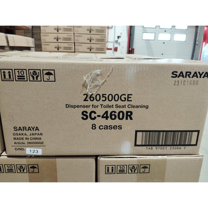 Désinfectant pour siège de toilette Saraya SC-460R. Donateur | 1 pièce