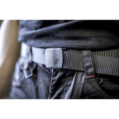 Ceinture NITRAS avec boucle en plastique, noire Polyester : 100% | Paquet (1 pièce)