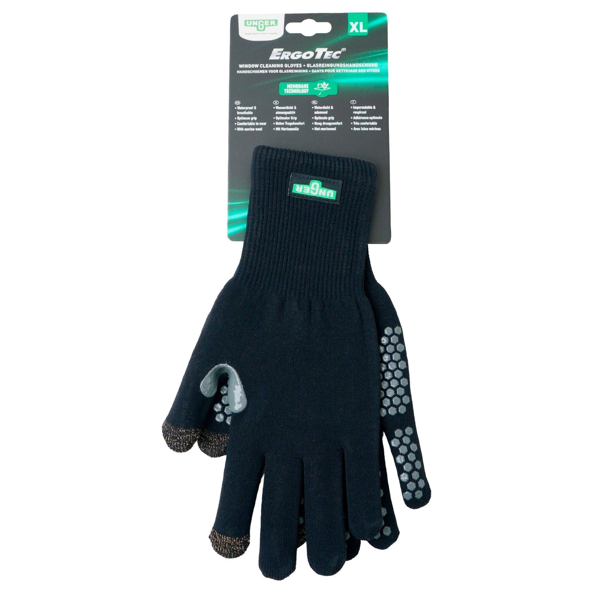 Unger ErgoTec® Glasreinigungshandschuhe XL