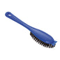 La Haug Bürsten KG BROSSE À TAPIS possède une poignée en PP bleue, des poils noirs robustes de 0,35 mm (25 mm de haut) et un petit grattoir - idéal pour le nettoyage des meubles rembourrés.