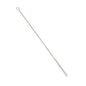 La Haug Bürsten KG BROSSE À FLEXIBLE, NYL.6.0 TRANSP dispose de poils en nylon rigides de 0,20 mm, d'une poignée en métal torsadé avec boucle et mesure 340 x ø12 mm - parfait pour le nettoyage des tuyaux.