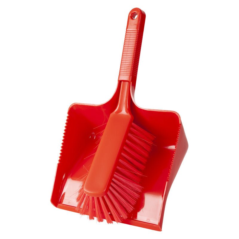 La KEHRGARNITUR, NON FENDUE, Ø0,25MM, SOUPLE, 350MM de Haug Bürsten KG dispose d'une brosse à poils souples et de poignées ergonomiques assorties - parfait pour un nettoyage efficace des sols.