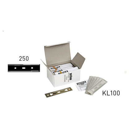 Unger Glasschaberklingen Karbon lose, 10 cm