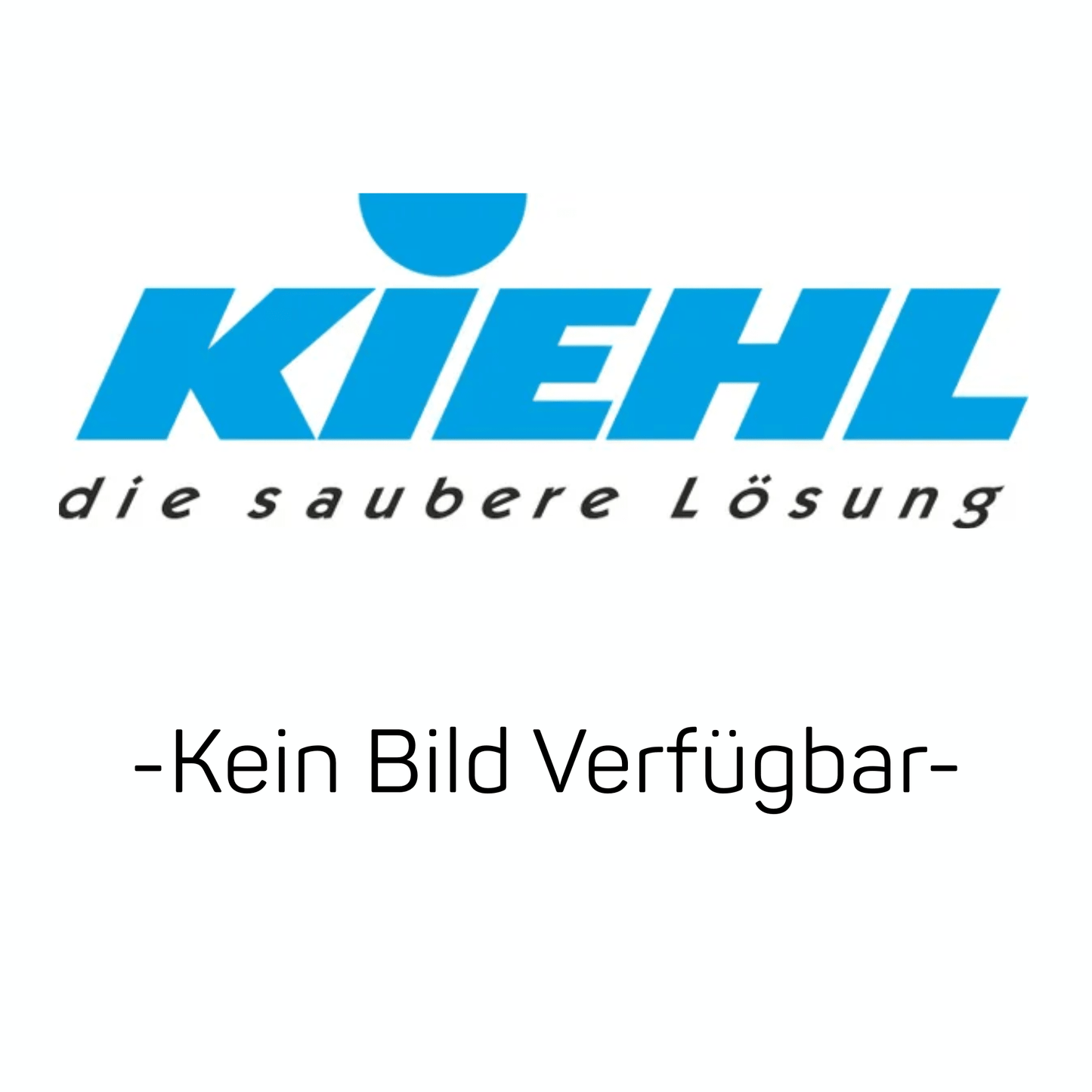 L'image montre le logo bleu de Johannes Kiehl KG avec l'inscription "die saubere Lösung" en dessous. En dessous, "-Aucune image disponible-" fait référence à Kiehl Opybac N Lotion lavante liquide pour le lavage hygiénique des mains 500 ml | Carton (8 bouteilles).