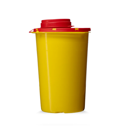 Boîte à déchets pour canules CP 0,6 L | Paquet (1 pièce)