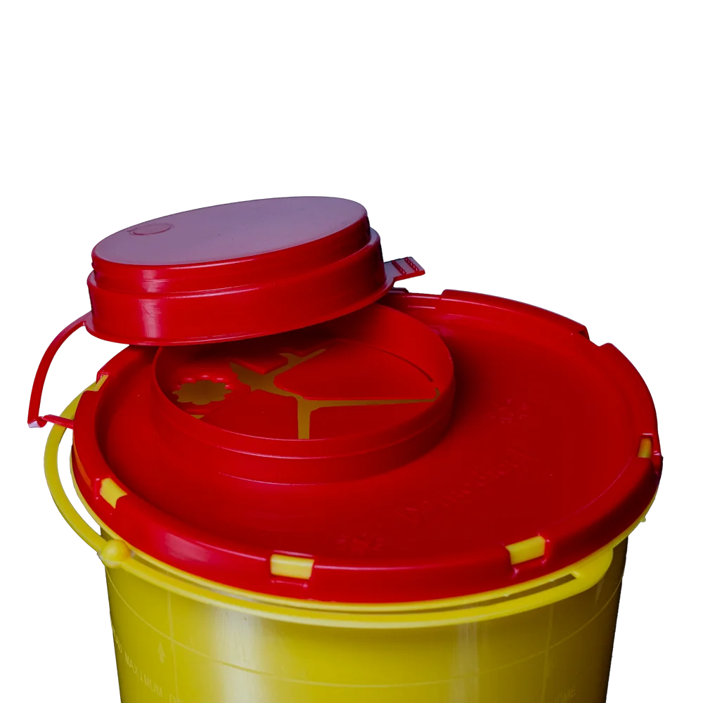 Boîte à déchets pour canules CP 0,6 L | Paquet (1 pièce)