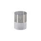 Papstar Bougie LED Securit® Ø 8 cm grise "Gracia"