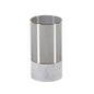 Papstar Bougie LED Securit® Ø 8 cm grise "Gracia"