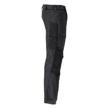 Pantalon avec poches genoux, noir