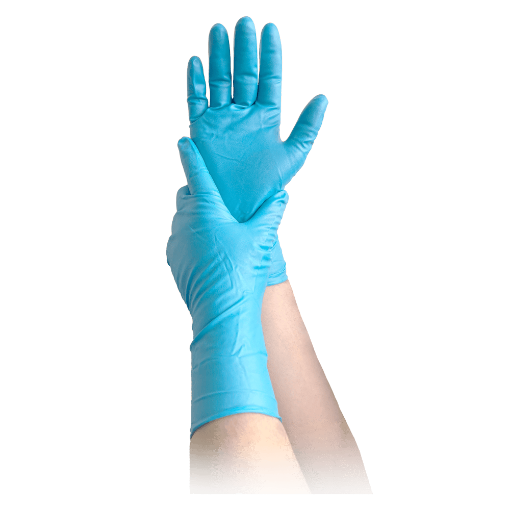 MaiMed-ChemGuard, gant de protection complète en nitrile non stérile et non poudré, 50 pièces/boîte